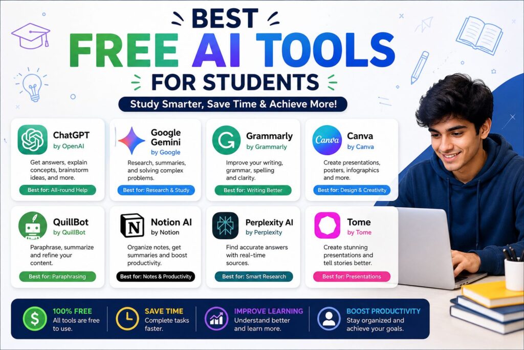 best free ai tools for students