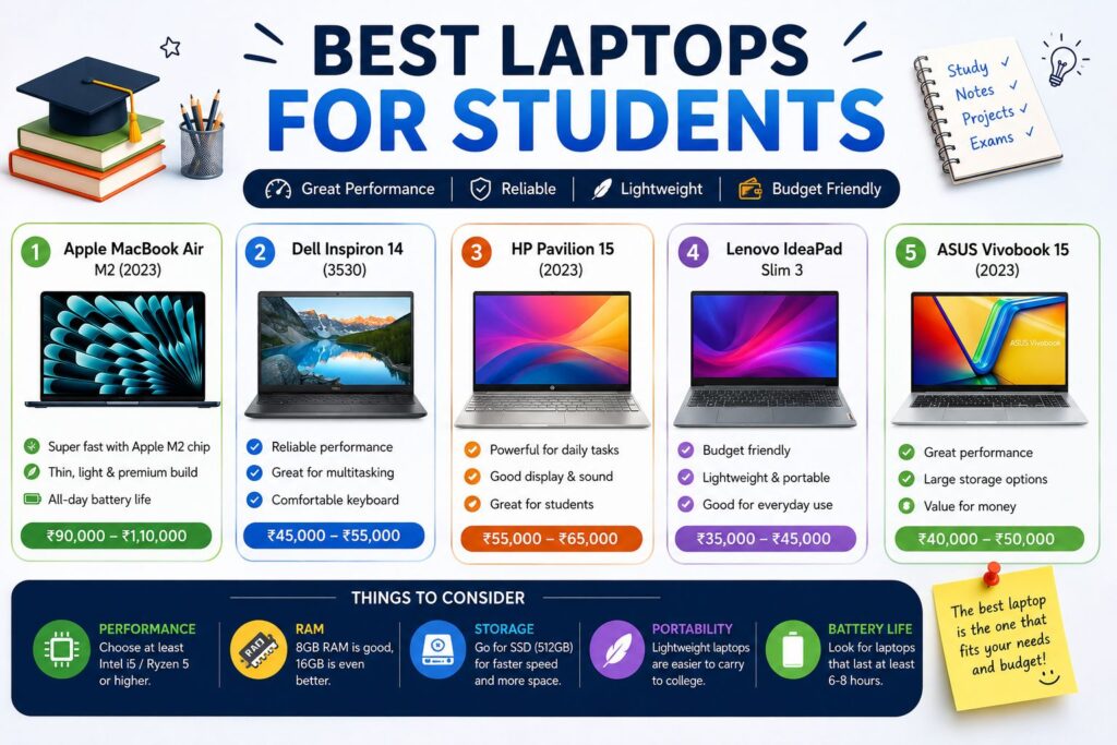 best laptops for students